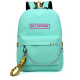 Blackpink Fashion Backpack Stundents Casual School Backpack Unisex Bookbag With USB Charging Port