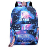 Blackpink Fashion Backpack Stundents Casual School Backpack Unisex Bookbag With USB Charging Port