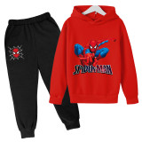 Kids Boys Spider Man Sweatsuit Hoodie and Sweatpants Spring Fall Casual Outfit