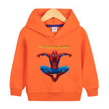 Kids Boys Girls Toddler Spider Man Hoodie Casual Long Sleeve Hooded Pullover Tops