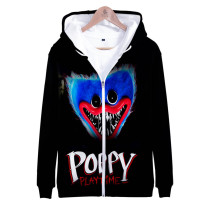 Poppy Playtime Kids Adults Hoodie Zipper Hooded Coat Long Sleeve Sweatshirt Streetwear