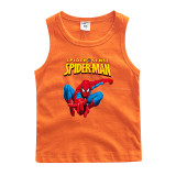 Kids Boys Toddler Spider Man Summer Sleeveless Vest Cotton Tops