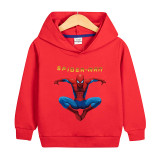 Kids Boys Girls Toddler Spider Man Hoodie Casual Long Sleeve Hooded Pullover Tops