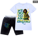 Encanto Kids Girls Boys Unisex Short Sleeves T-shirt And Shorts Set