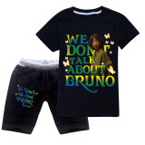 Encanto Kids Girls Boys Unisex Short Sleeves T-shirt And Shorts Set