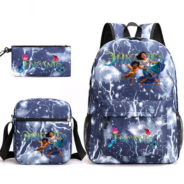 Encanto Popular Backpack Set 3pcs Stundents Backpack With Lunch Bag and Pencil Bag Set