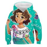 Kids Girls Boys Encanto Fashion 3-D Print Casual Long Sleeve Unisex Hoodie