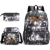 Encanto Fashion  Backpack Students School Backpack With lunch Bag and Pencil Bag Set