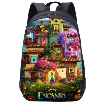 Encanto Fashion 3-D Print Backpack Stundents Casual School Backpack Unisex Bookbag