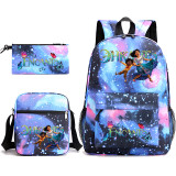 Encanto Popular Backpack Set 3pcs Stundents Backpack With Lunch Bag and Pencil Bag Set