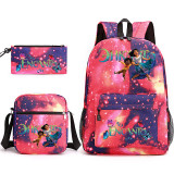 Encanto Popular Backpack Set 3pcs Stundents Backpack With Lunch Bag and Pencil Bag Set