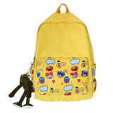 Sesame Street Trendy Print Backpack Stundents School Backpack Unisex Book Bag