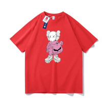 Sesame Street Round Neck Loose Summer Short Sleeves T-shirt Unisex Casual Tee