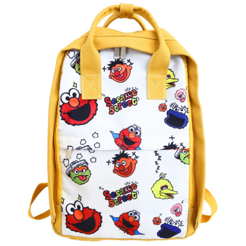 Sesame Street Fashion Girls Boys Casual School Bookbag Students Backpack Travel Backpack