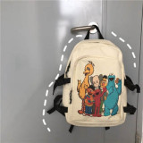 Sesame Street Trendy Girls Boys Popular Casual School Bookbag Travel Backpack