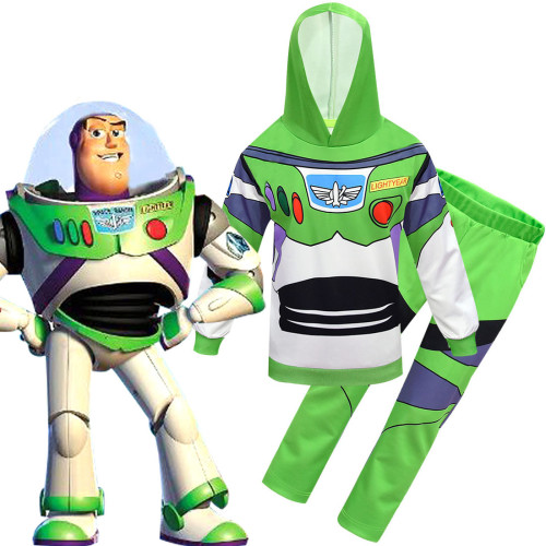 Toy Story Kids Girls Boys Sweatsuit Hoodie And Pants Trendy 2pcs Set