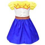 Toy Story Kids Girls Jessie Cosplay Costume With Mask And Hat And Bag Full Set
