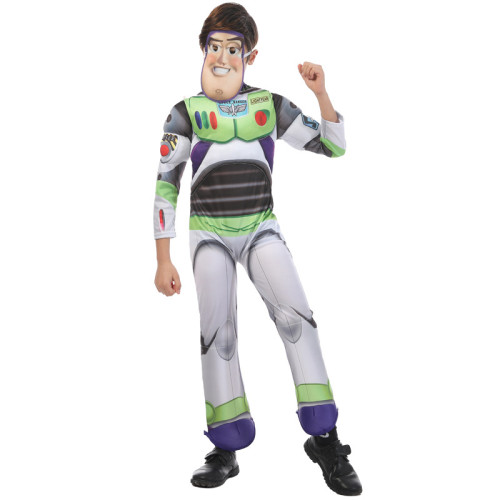 Toy Story Kids Buzz Lightyear Cosplay Jumpsuit Halloween Carnival Cosplay Outfit