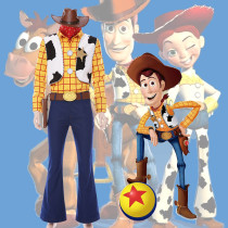 Toy Story Woody Cosplay Full Set Halloween Carnival Cosplay Outfit For Adults