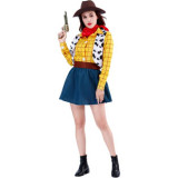 Toy Story Woody Cosplay Full Set Halloween Carnival Cosplay Outfit For Men And Women