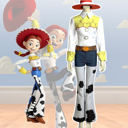 Toy Story Jessie Cosplay Full Set Halloween Carnival Cosplay Outfit For Adults