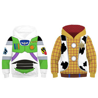 Toy Story Kids Unisex 3-D Print Fashion Hoodie Casual Hooded Sweatshirt