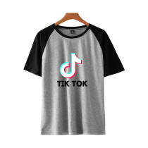 Tik Tok Fashion Casual Summer Short Sleeve T-shirt For Men And Women