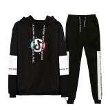 Tik Tok Fashion Long Sleeve Hoodie and Jogger Pants Unisex 2 PCS Set