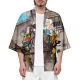 Disenchantment Kids 3-D Print Fashion Popular Shirt Kimono For Girls And Boys