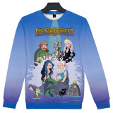 Disenchantment Fashion Long Sleeve Round Neck Sweatshirt For Men And Women