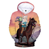 Disenchantment 3-D Print Fashion Loose Long Sleeve Hoodie For Men And Women