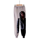 YNW Melly 3-D Print Fashion Casual Loose Jogger Pants For Men And Women