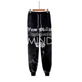 YNW Melly 3-D Print Fashion Casual Loose Jogger Pants For Men And Women