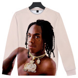YNW Melly Fashion Long Sleeve Round Neck Casual Sweatshirt For Men And Women