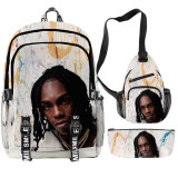 YNW Melly Trendy Backpack Students Backpack With One Shoulder Backpack and Pencil Bag Set