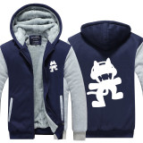 Marshmello Trendy Youth Adults Thicken Jacket Unisex Fall And Winter Coat