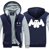 Marshmello Trendy Youth Adults Thicken Jacket Unisex Fall And Winter Coat