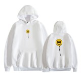 Marshmello Fashion Print Long Sleeve Hooded Sweatshirt Loose Unisex Hoodie