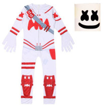 Marshmello Kids Boys Girls Unisex Halloween Cosplay Costume Zentai