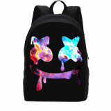 Marshmello Fashion 3-D Print Girls Boys Casual School Bookbag Students Backpack