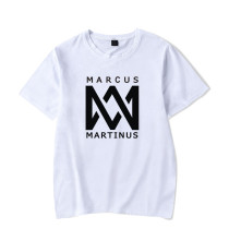 Marcus&Martinus Fashion Summer Short Sleeve Casual Loose T-shirt For Men And Women
