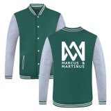 Marcus&Martinus Baseball Jacket Youth Teen Fall Winter Coat For Men And Women
