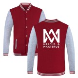 Marcus&Martinus Baseball Jacket Youth Teen Fall Winter Coat For Men And Women