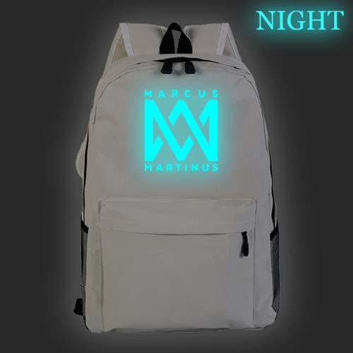 Marcus&Martinus Fashion Luminous Backpack Students Backpack Travel Bag