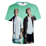 Marcus&Martinus Kids Unisex Fashion Summer Short Sleeve Round Neck T-shirt