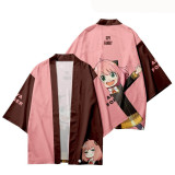 Anime Spy x Family Popular Summer Short Sleeves Kimono For Kids And Adults