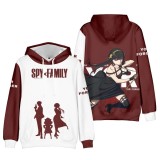 2022 New Anime Spy x Family Casual Pullover Sweatshirt Loose Unisex Hoodie