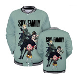 Anime Spy x Family Fashion Youth Teens Baseball Jacket Unisex Fall Winter Coat