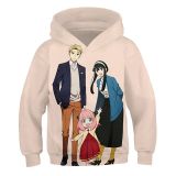 Anime Spy x Family Fashion 3-D Print Comfort Breathable Kids Unisex Hooded Sweatshirt