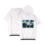 2022 New Anime Spy x Family Pullover T-shirt Short Sleeves Hoodie For Men And Women